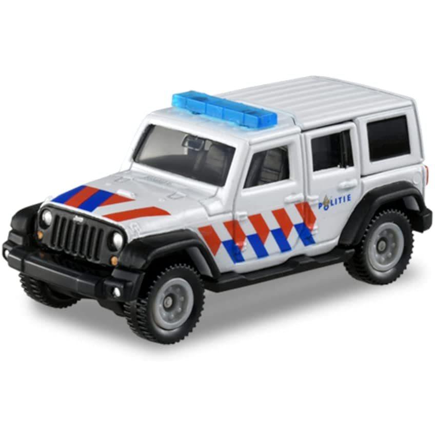 トミカ イオン特注 58 Jeep ラングラー オランダ警察仕様 : ミニカー