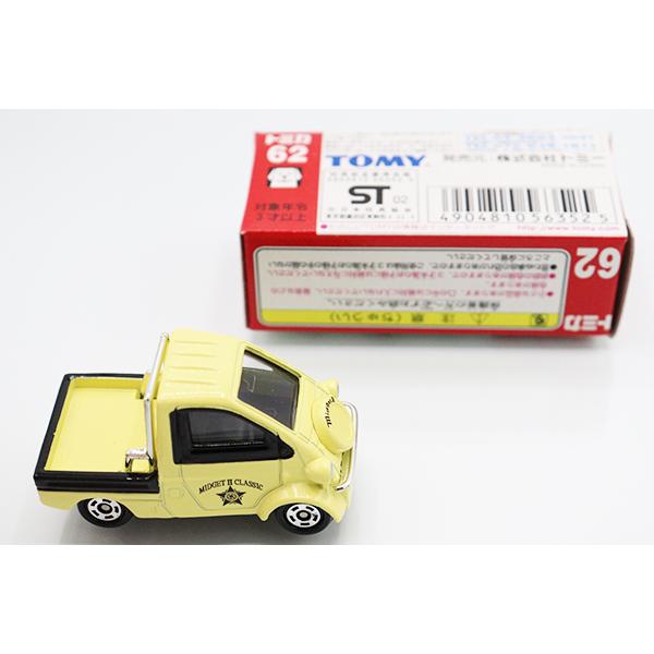 トミカ赤箱 62 ダイハツ ミゼットII ※TOMOY青ロゴ : ミニカーショップ