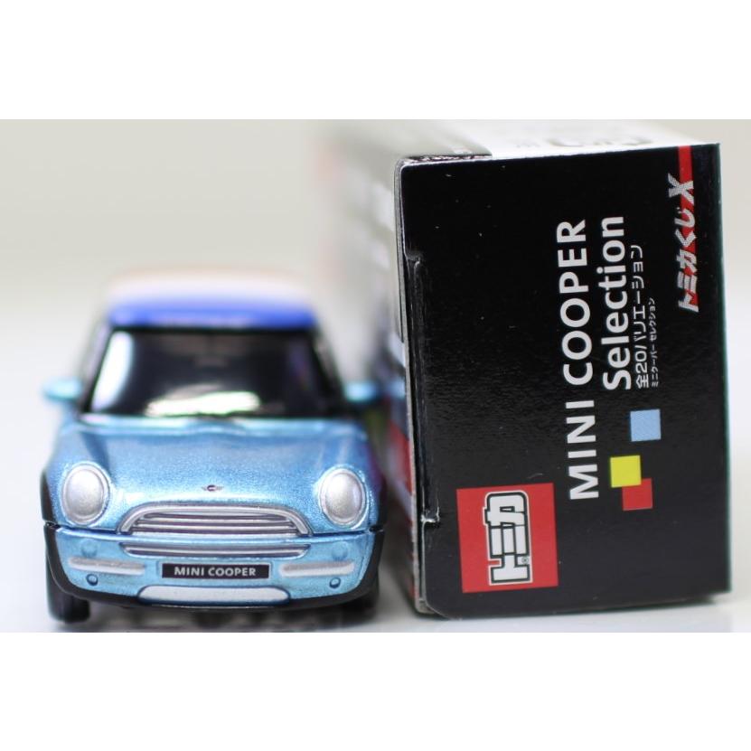 USED トミカくじ10 ミニクーパ セレクション フランス国旗 スカイ