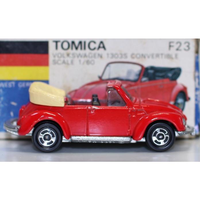 USED トミカ 青箱 F23 フォルクスワーゲン 1300S コンバーチブル 1/60