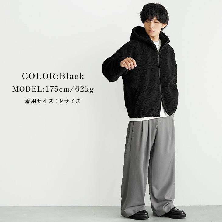 MinoriTY（マイノリティ） ボアジャケット メンズ もこもこ ボア