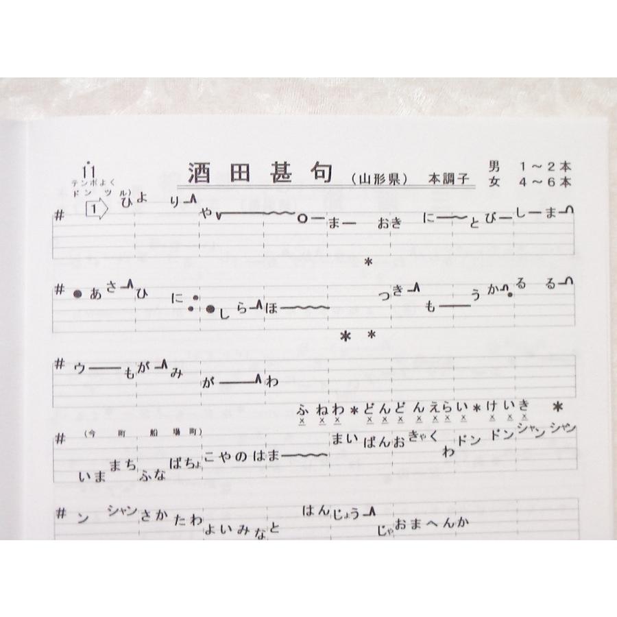 日本の民謡 五線譜 10集セット☆10％OFFキャンペーン〜唄いやすい