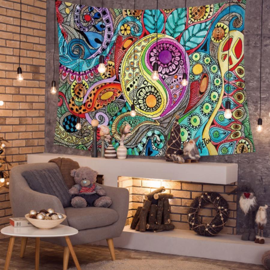 タペストリー インテリア 壁掛け ウォールアート テーブルクロス