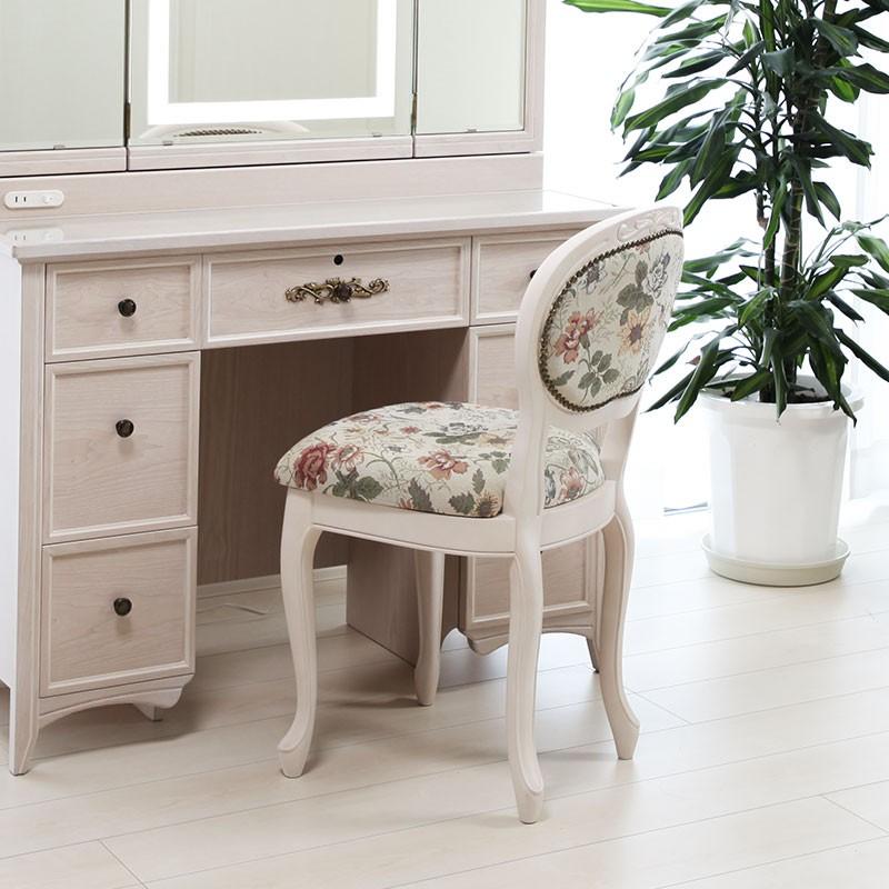 ドレッサー 交換 椅子 チェア 猫脚 アンティーク ノーブル : ミラー