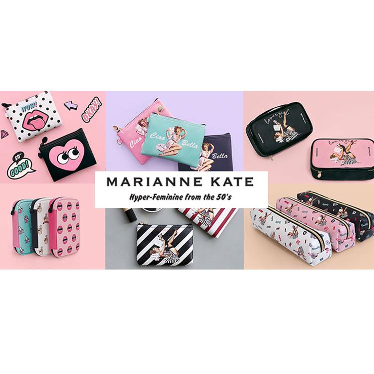 MARIANNE KATE マリアンケイト スタイルクラッチバッグ. 小物入れ 化粧