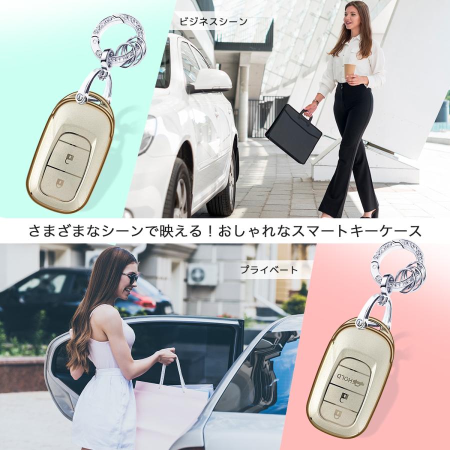ホンダ キーケース 新型 nbox jf5 スマート キーカバー フリード