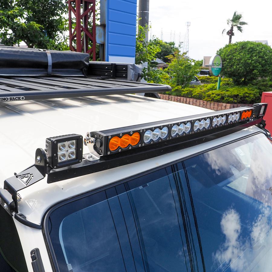 ハイエース 200系 1〜7型 ルーフライトマウント ブラケット ステー LED