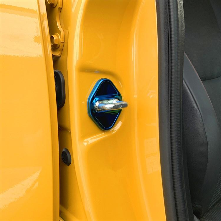 BRZ ZC6 ZD8 ドアロックカバー ドアストライカー ステンレス ドレス
