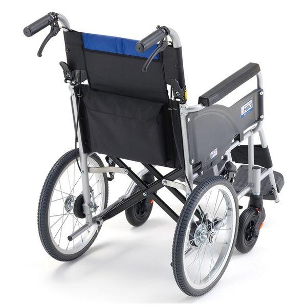 ミキ 車椅子 軽量 コンパクト BAL-R2 折りたたみ 介助用 ノーパンク