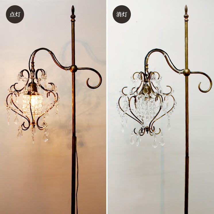 スタンドシャンデリア スタンドライト 間接照明 シェリ 1灯 フロア