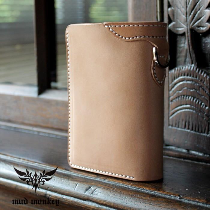 バイカーズウォレット 二つ折り財布 栃木レザーウォレット・サドル