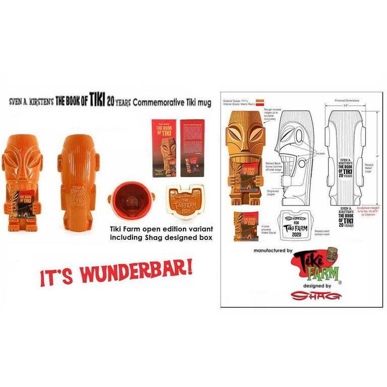 Tiki Farm × SHAG ティキ ファーム シャグ マグ Book Of 雑貨