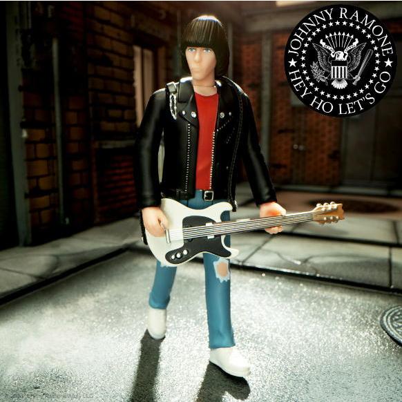 ジョニー ラモーン Re Action フィギュア Johnny Ramone Super7 正規品