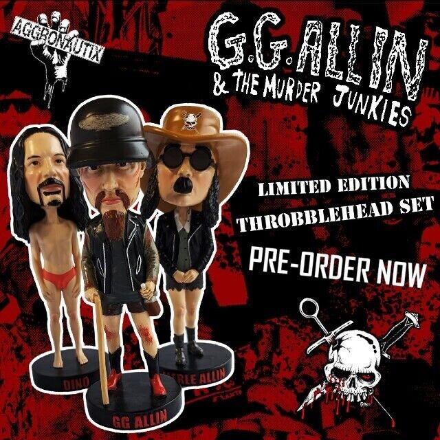 GG アリン アンド マーダー ジャンキーズ フィギュア 首振り ALLIN and