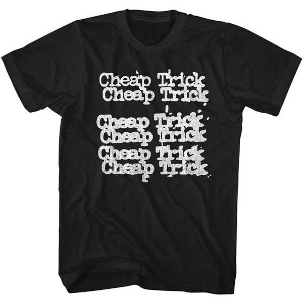 チープ トリック Tシャツ Cheap Trick 擦れロゴ キッズ レディース対応