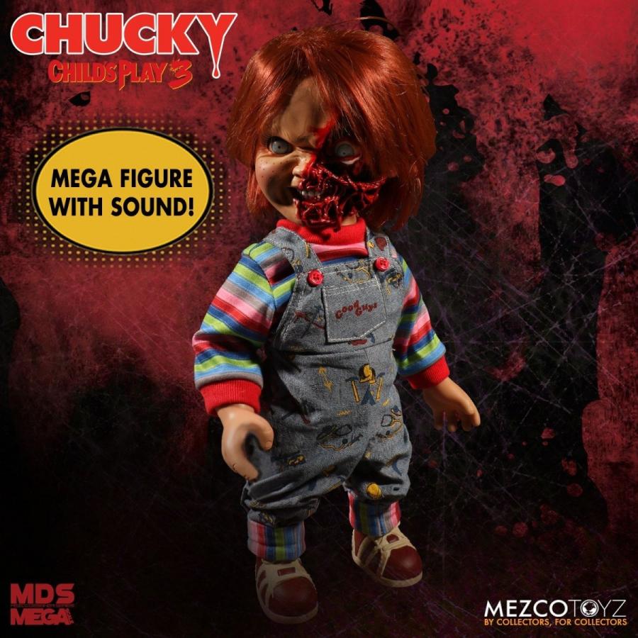 MEZCO チャッキー フィギュア 15inch PIZZA FACE CHUCKY Mega Scale