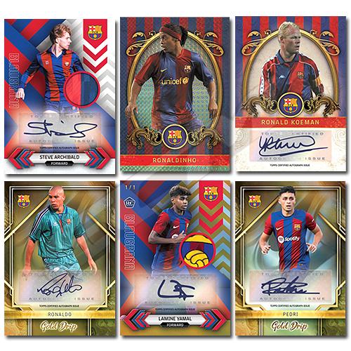 TOP03】【国内未発売】Topps FCバルセロナ 23-24 チームカードセット