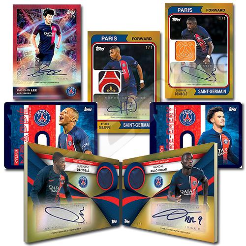 予約TOP03】【国内未発売】Topps パリサンジェルマン 23-24 チーム