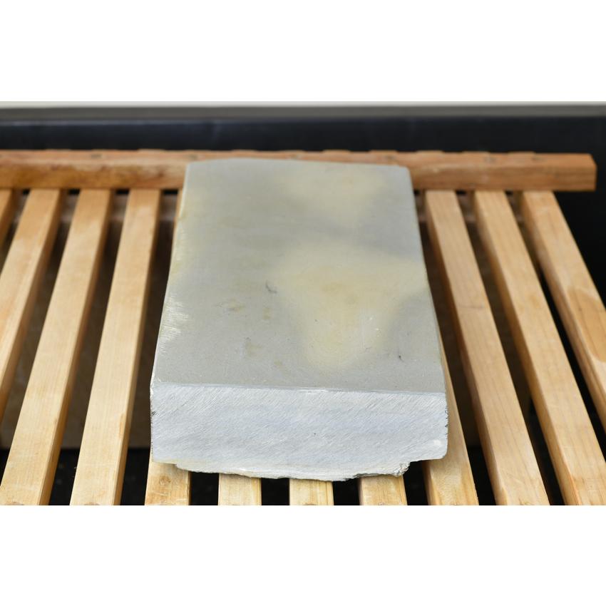 特選若狭田村山浅葱大型砥石 仕上砥石 天然砥石 本物保証【未使用品