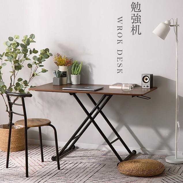 BTM 【在庫一掃10%OFF】ガス圧昇降式テーブル 無段階 120cm 昇降