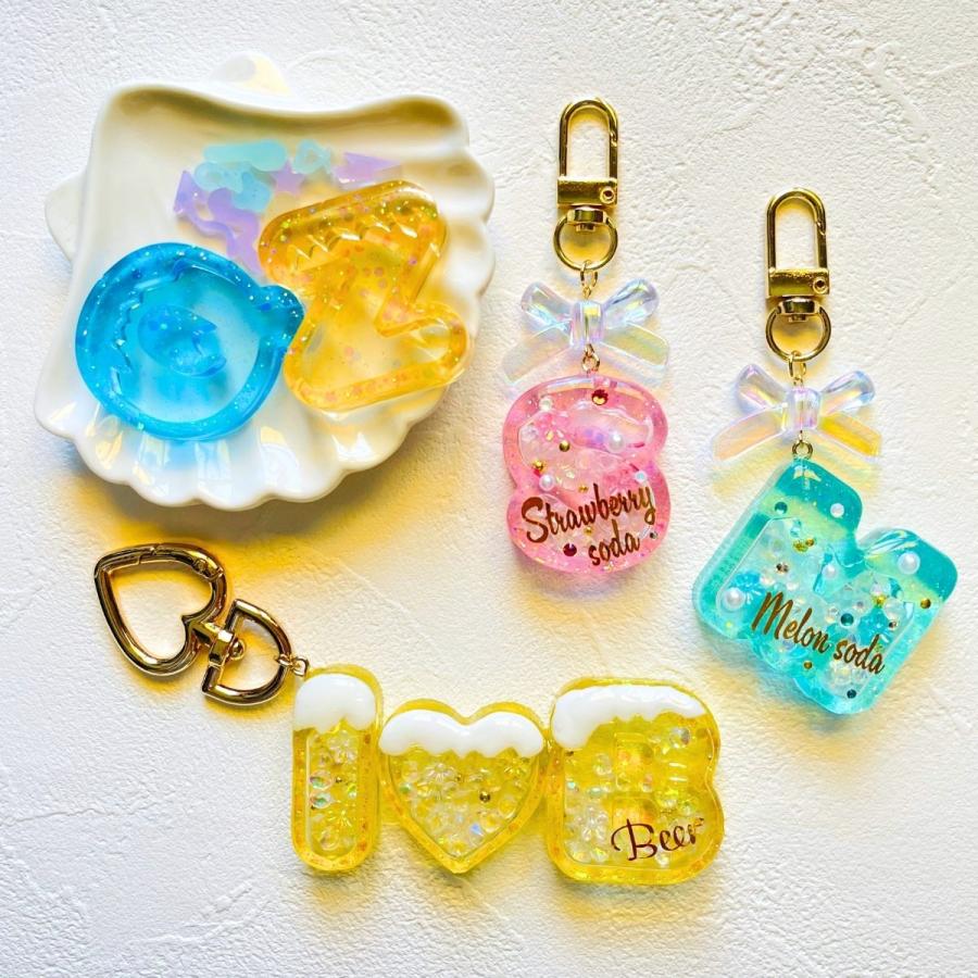 フィルム付きシェイカーモールド アルファベット めると シャカシャカ