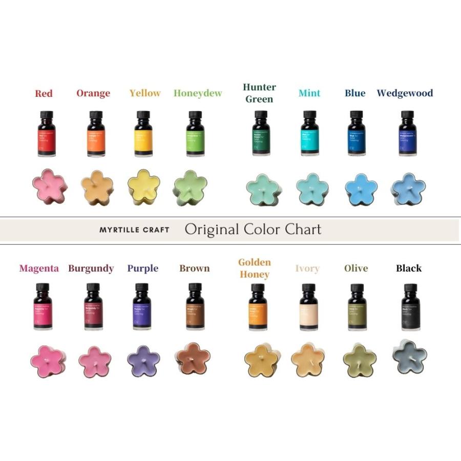 リキッドカラー 液体染料 20ml× 16色セット 染料 キャンドル