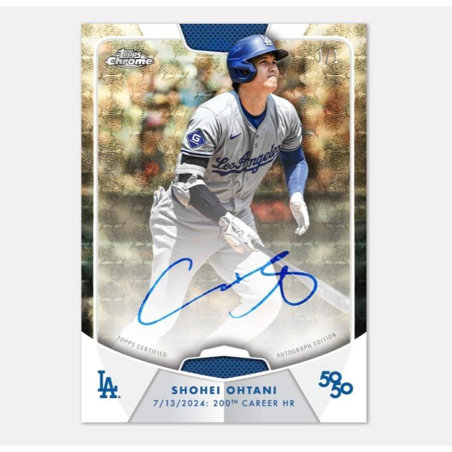Topps 【予約】2024 Topps 50/50 Shohei Ohtani 大谷翔平 1ボックス