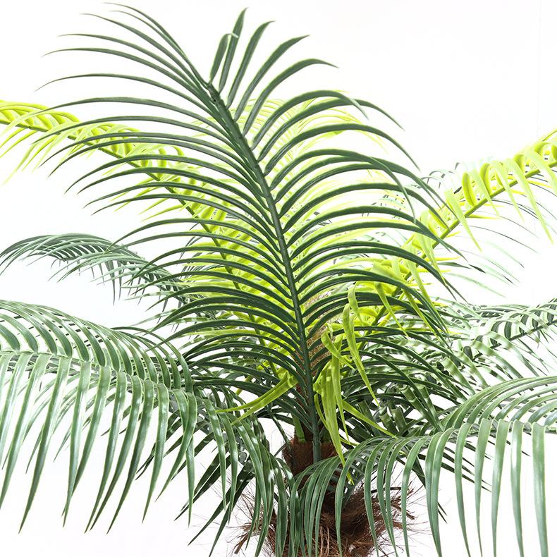 ☆全長210cm☆ 特大 フェイクグリーン 造花 屋外＆屋内 ヤシの木 椰子