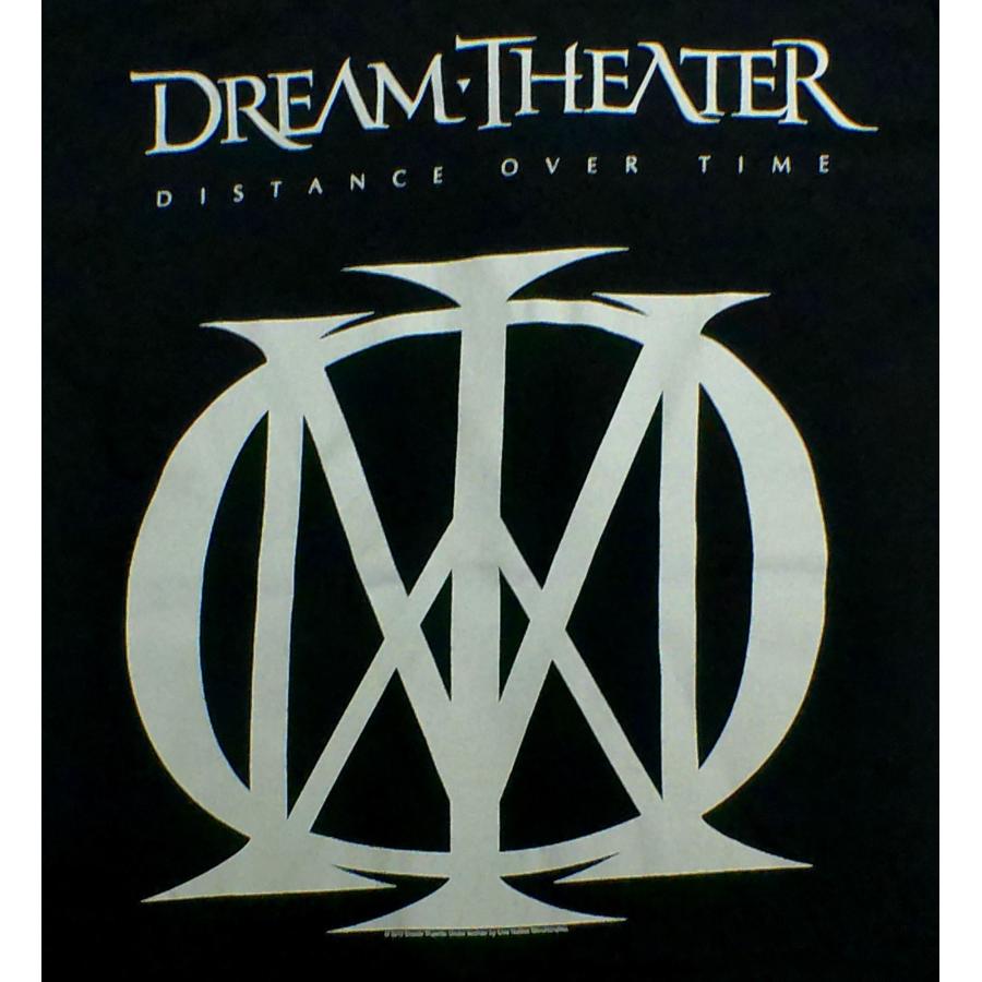 DREAM THEATER】ドリームシアター「DISTANCE OVER TIME LOGO」Tシャツ