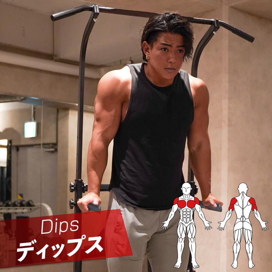 TOP FILM 懸垂マシン ぶら下がり健康器 コンパクト 10段階 高さ調節