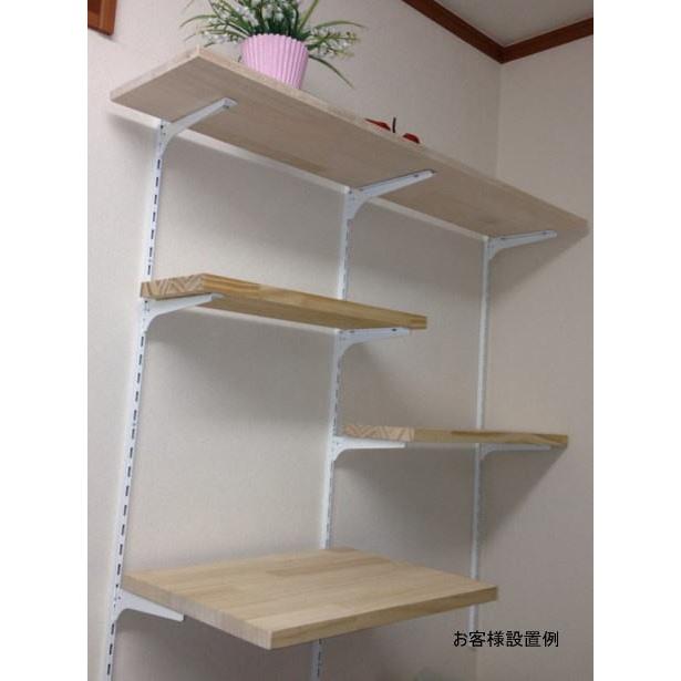 ロイヤル 棚 DIY ロイヤル白 ASF-1 チャンネルサポート Aホワイト 600