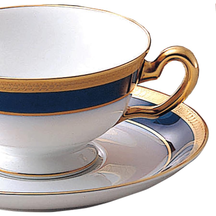 大倉陶園 片葉金蝕 ティー・コーヒー碗皿ペア(色変り) ( ギフト