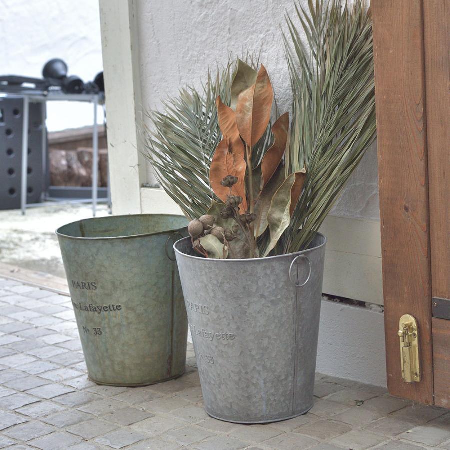 レトロ ブリキバケツ風 ゴミ箱 ダストボックス バケツ ごみ箱