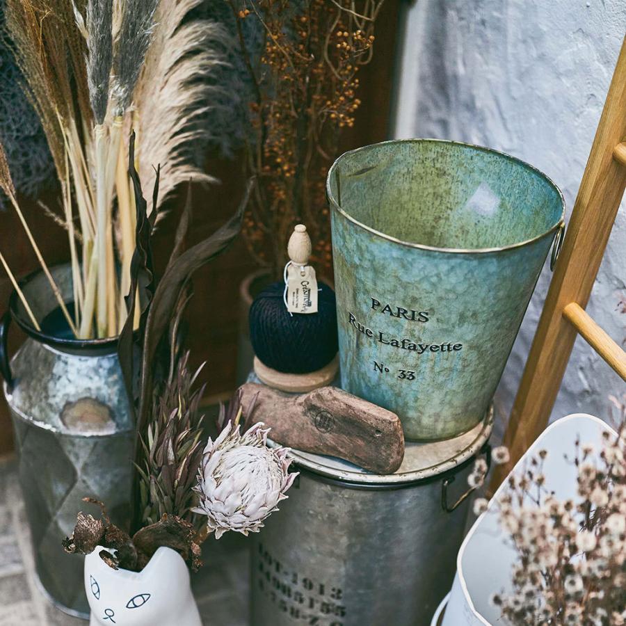 レトロ ブリキバケツ風 ゴミ箱 ダストボックス バケツ ごみ箱