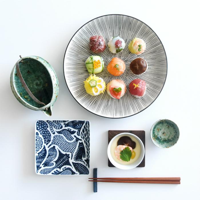 和食器 おしゃれ 波佐見焼 大皿 ワンプレート 利左エ門窯 Sen彫