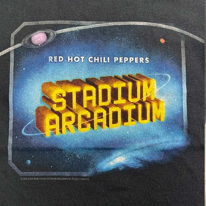 00's RED HOT CHILI PEPPERS STADIUM ARCADIUM TOUR T-Shirts 00年代