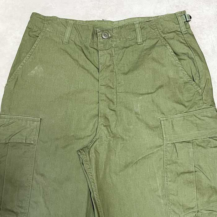 60's U.S.ARMY Jungle Fatigue Pants NON-RIP MEDIUM/LONG 60年代