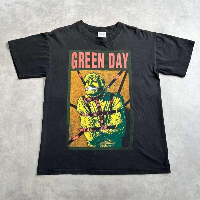 90's GREEN DAY TAZ VINTAGE T-SHIRTS BLACK/L Made in USA 90年代