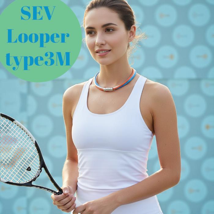 SEV（セブ） ネックレス ルーパー タイプ3M SIZE 44 46 48cm 1年保証