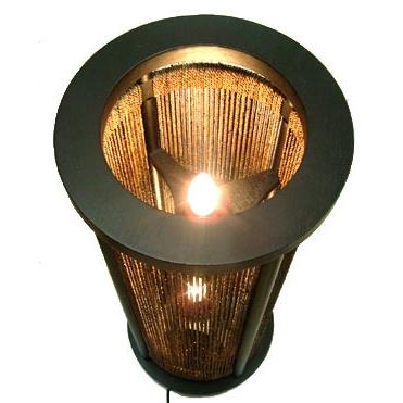 フロア ランプ アジアン家具 高品質 ウォーターヒヤシンス L-15 H105