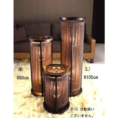 フロア ランプ アジアン家具 高品質 ウォーターヒヤシンス L-15 H105