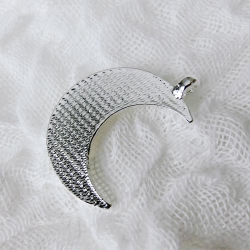 グルーデコ土台 デコ土台 ペンダントトップ・ヘッド18 三日月 ムーン