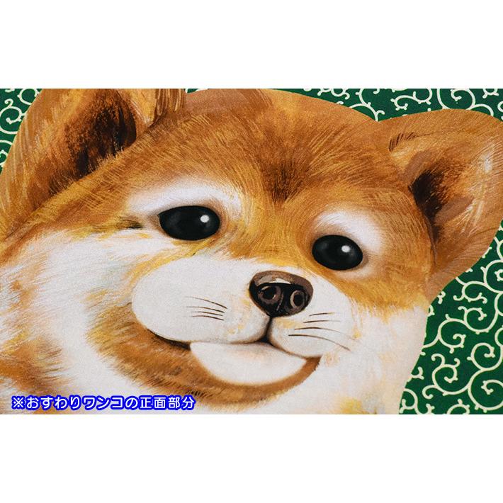 ☆パネル販売 柴犬と唐草 AKASHIBA おすわりポーズといねむりポーズ 1