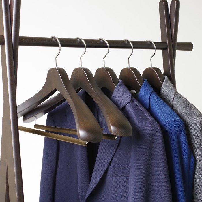 NAKATA HANGER（ナカタハンガー） SET-01/フェルトバー/木製メンズ