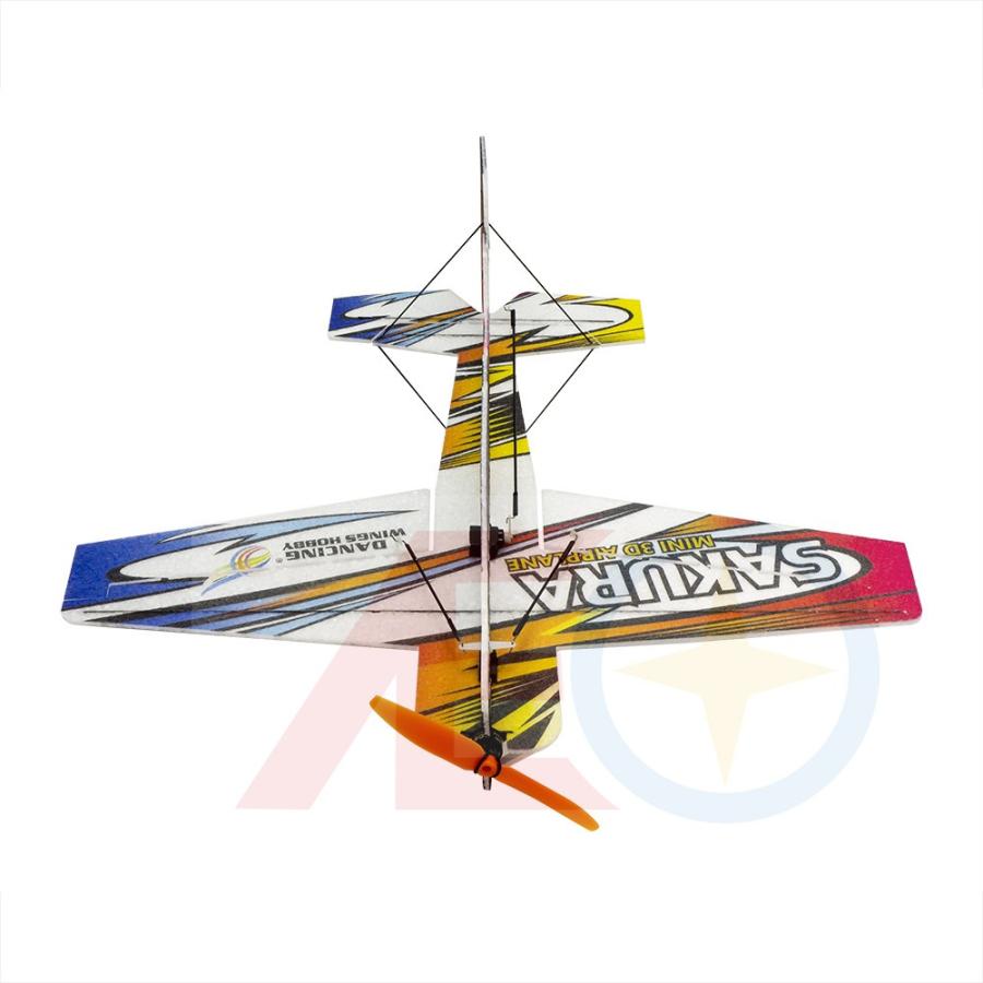 ラジコン 飛行機 EPPマイクロ3D 屋内飛行機 SAKURA RC E210 組み立て