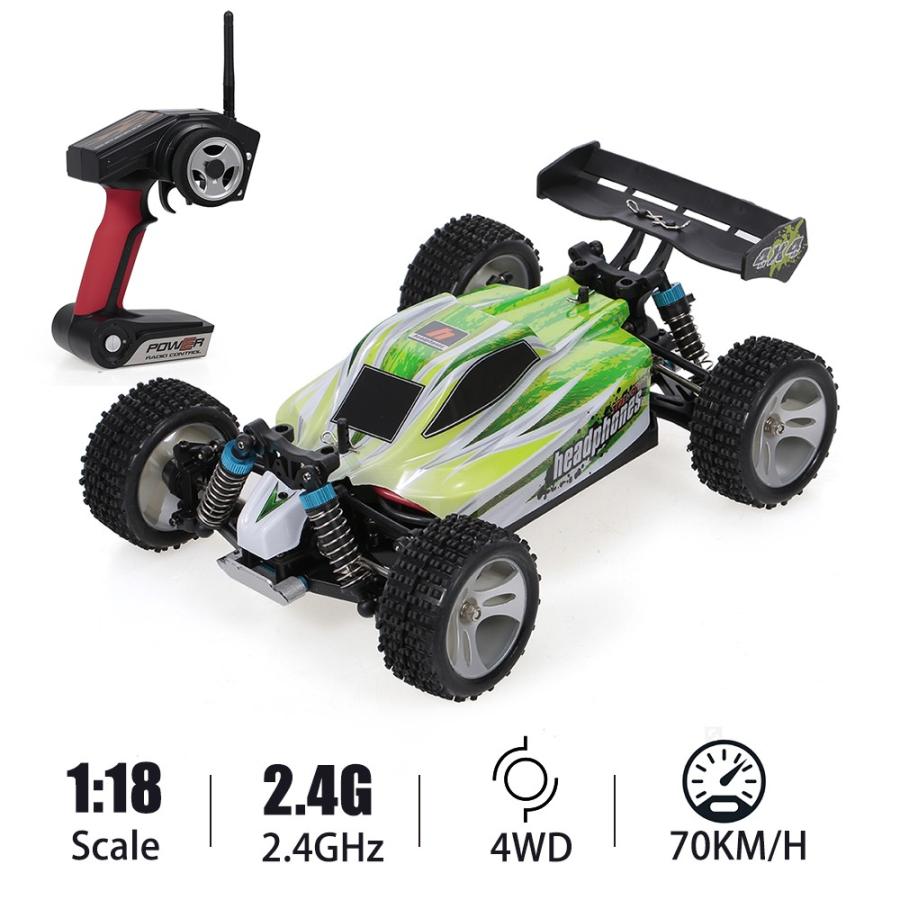 RC 車 1:18 2.4GHz 4WD ラリーレーシングカー 70KM / H高速車両 : NAMO
