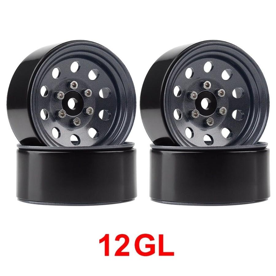 INJORA 1.9インチ ビードロック ホイールリム 3スタイル 1/10 RC