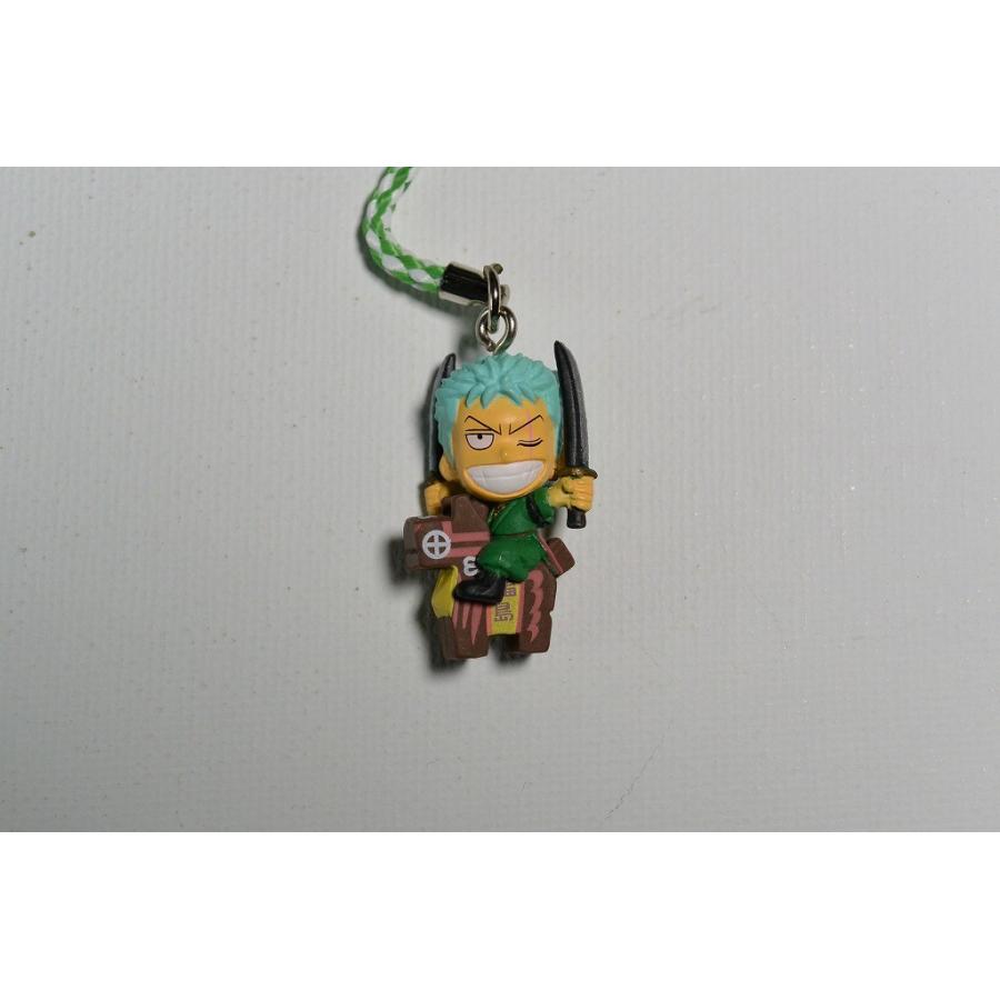 福島県限定】ONE PIECE（ワンピース） 三春駒 ゾロ 根付 ご当地