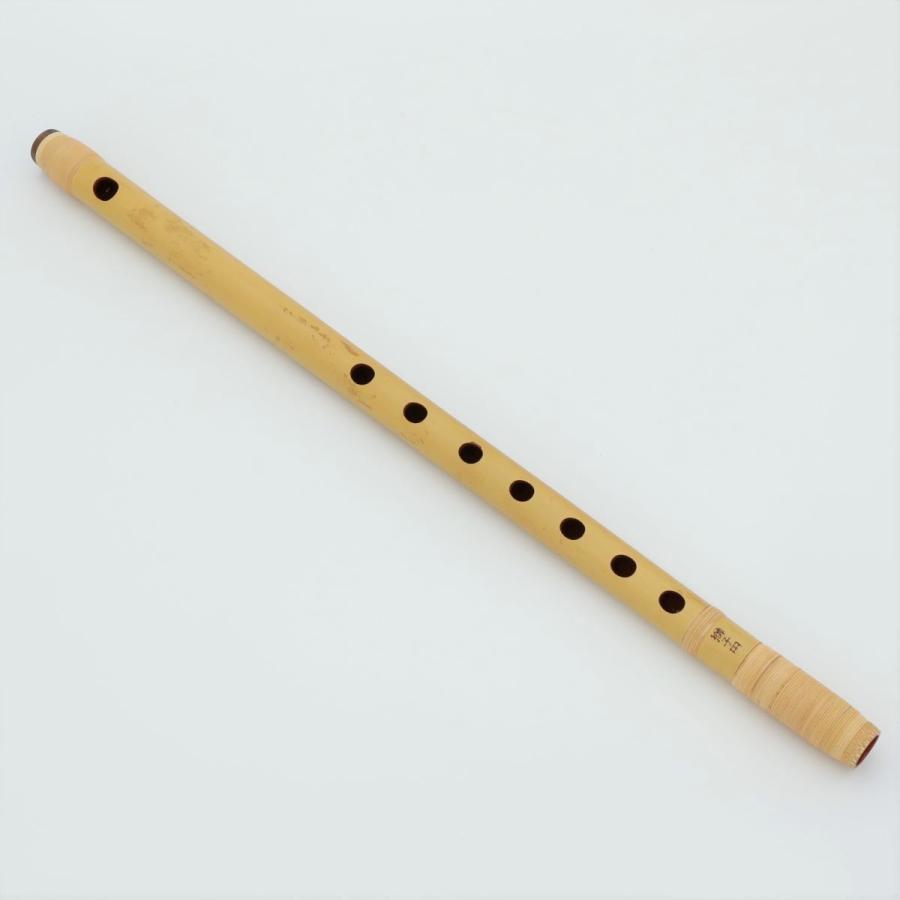 篠笛 彫込 七ッ穴五本調子 獅子田・竹峰 お祭り・お囃子・祭礼用品