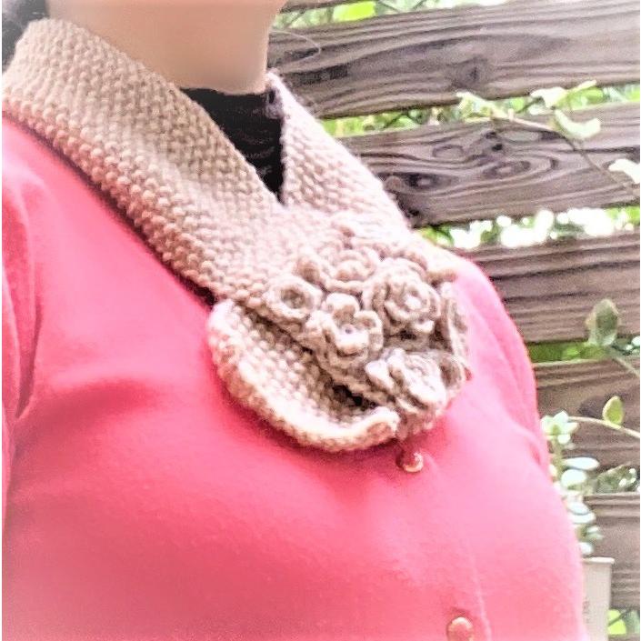 ミニマフラー 手編み ハンドメイド : 手作り雑貨のお店ナオリラ - 通販